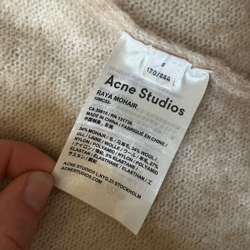 ACNE Studio Mohair Cardigan - Picture 6 of 9